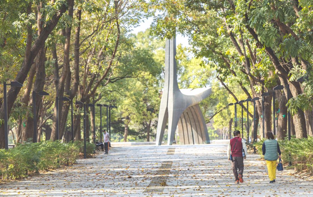 廣達約100公頃高雄都會公園，成為居民休閒賞景好去處。(圖:海宇國際提供) 