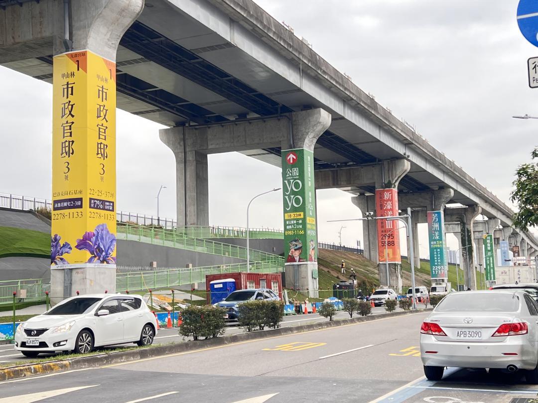 去年第四季三重區交易案主要集中捷運路鄰近三重捷運站，交易單價每坪93.3~112.3萬。(圖/記者張瀞勻攝)