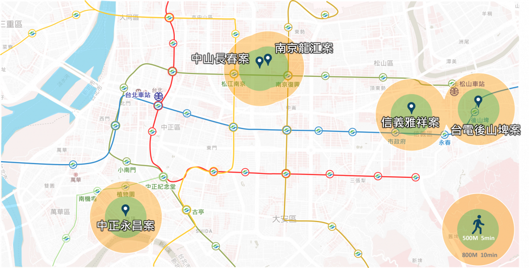 國家住宅及都市更新中心21日宣布將再招商5案公辦都市更新，投資金額超過195億元。(圖/國家住宅及都市更新中心提供)