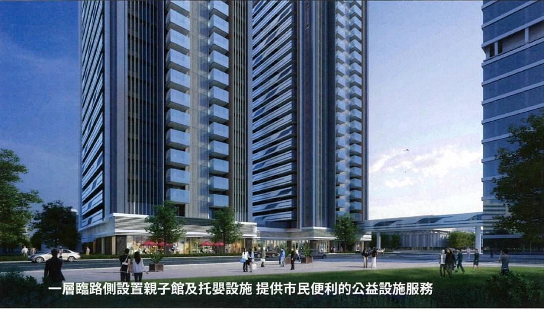 規劃團隊以「運動i高雄」為主題，低樓層設置健身中心，並依據招商條件設置立體連通系統串聯捷運站與苓雅運動園區 Kaohsiung Highline Park，讓市民可沿著立體長廊從捷運站走回家，或跑步至highline park環形跑道。(圖:高市府捷運局提供)