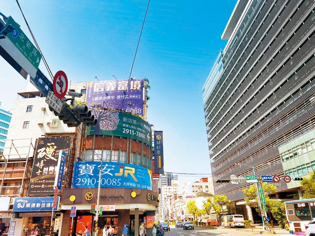 大坪林生活圈受到自住客高度青睞，關鍵在於地理位置緊鄰景美，一橋之隔即可接軌台北市。(圖/資料照)
