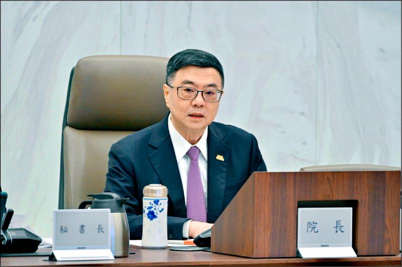 行政院長卓榮日前宣布推動「AI新十大建設」，這項計劃影響層面將是台灣科技產業由半導體王國更進階為全世界AI科技新王國。（行政院提供）