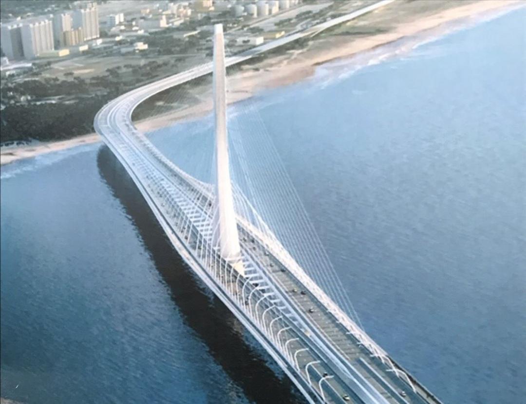 淡江大橋也預計於今年底全線完工，2026年正式啟用。(圖/新北市政府提供)
