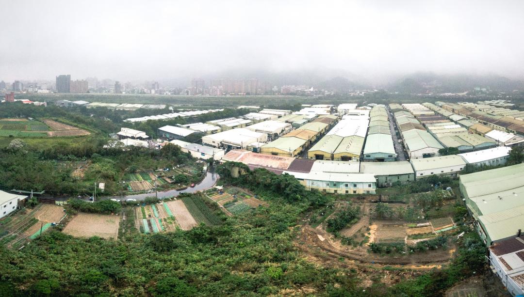 新訂大柑園地區都市計畫範圍北側及西側臨大漢溪，南臨臺北大學社區特定區計畫、三峽都市計畫及非都市土地一般農業區。(圖/新北市政府提供)