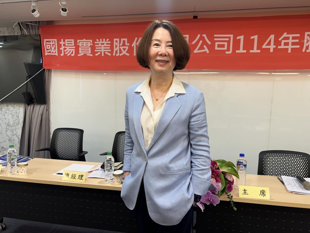 國揚建設總經理彭邵齡。