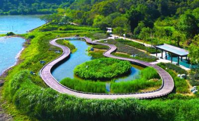 高雄觀音湖華麗變身成生態新景點    周圍仁武3字頭輕豪宅吸首購客