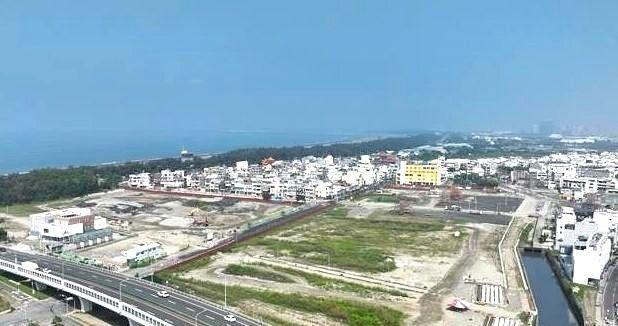 南市南區喜樹灣裡市地重劃區，重劃工程可望於8月底完工，年底完成驗收程序，預計今年底啟用。(圖:南市府地政局提供)