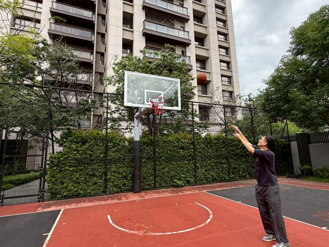 位於北區的舜元睦森林擁有豐富的運動公設，社區價值居高不墜。