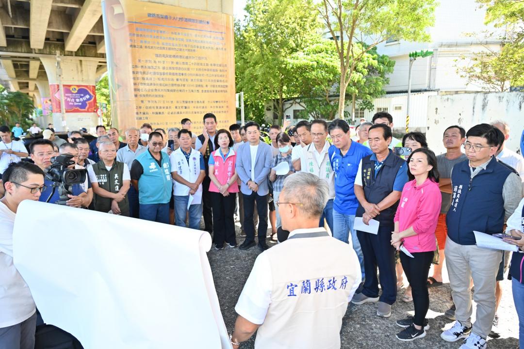 宜蘭縣政府日前也召開「高鐵宜蘭特定區規劃案」進度說明會，宣布加速完成後續行政作業，確保「高鐵延伸宜蘭」如期通車。 （宜蘭縣政府提供）