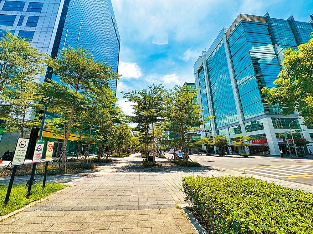 內湖企業總部交易最熱，帶動區域商辦成交量。