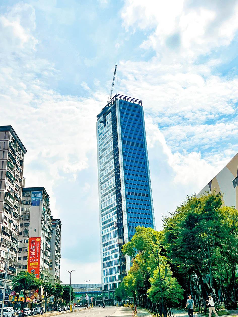 東森國際總部、晶華酒店旗下的晶英薈旅預計2026年完工啟用。