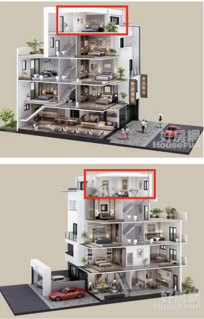 嘉義市建案「金石成大砌」在售屋網站刊登不實廣告，遭公平會開罰。（公平會提供）