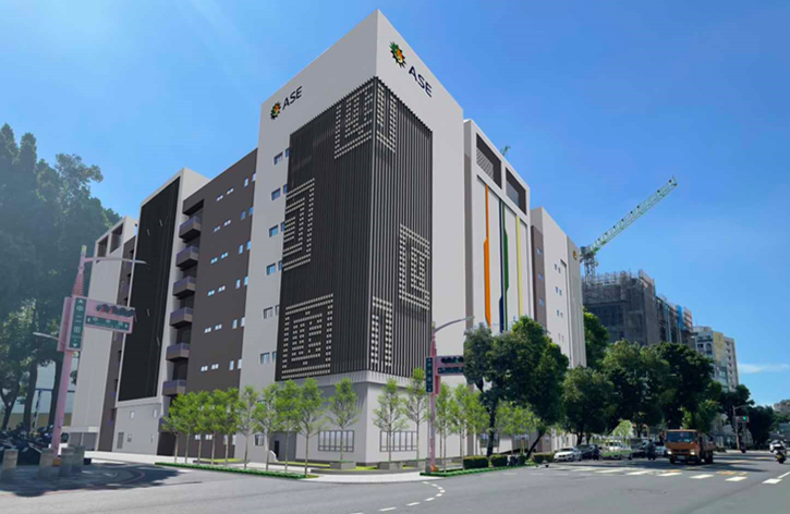 日月光在楠梓科技園區將投資176億元，興建地上8層、地下2層的先進封裝製程(CoWoS)終端測試廠房，將為半導體先進製程提供全新解決方案。K18B廠房目標2028年第一季完工，再增2千就業機會。(圖:高市府經發局提供)