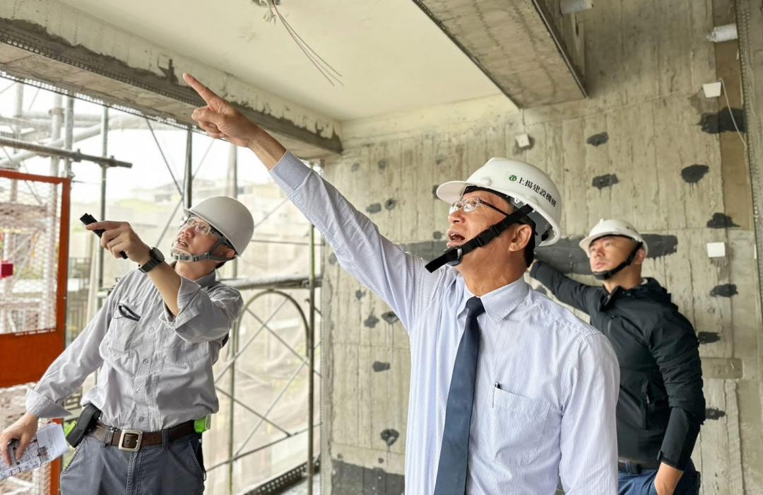 上揚建設董事長洪光佐致力在建築工法、建材設備採用方面推動創新與環保永續。(圖:業者提供)