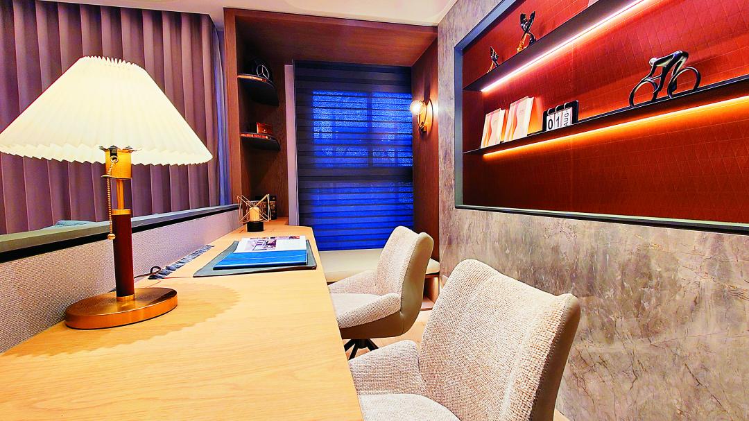 +1空間可依據需求規劃為書房、孝親房或小孩房使用。