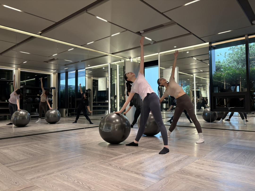 「雙橡園2279」健身房。(圖/記者張瀞勻攝)