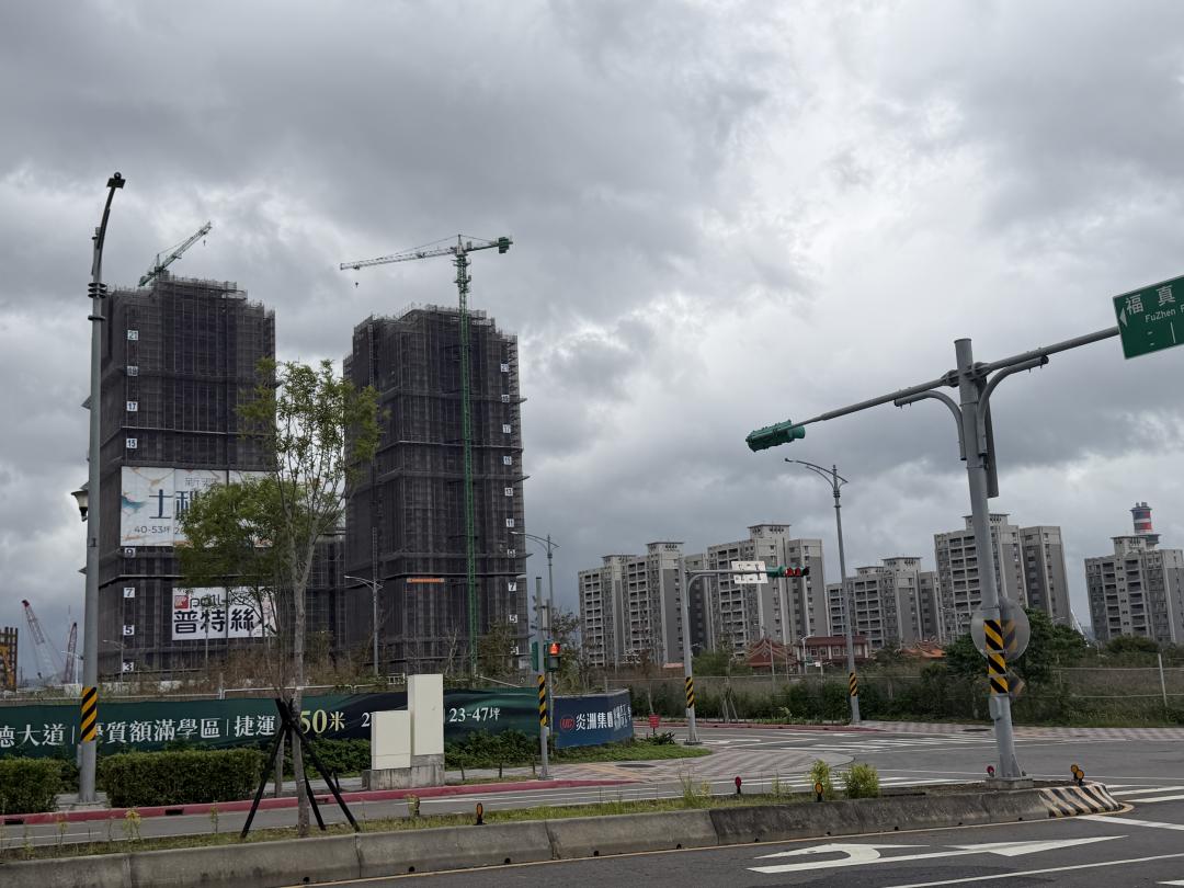 北士科重劃區因輝達話題，區域房市跟著升溫。（記者朱語蕎攝）