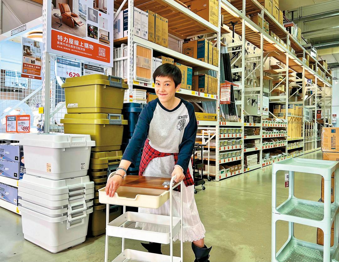 收納是租屋族永遠的課題，可用最精簡的預算，換來最大的生活彈性。(圖/特力屋提供)