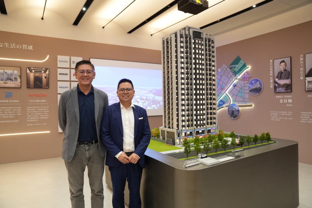 兩大品牌建商家泰與嘉潤首次在土城聯手，象徵兩大品牌共享「為居住而建」的理念與匠心堅持。（業者提供）