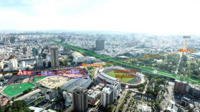 橘線 O9苓雅運動園區站A基地聯開案簽約  聯上投資65億打造22層捷運宅