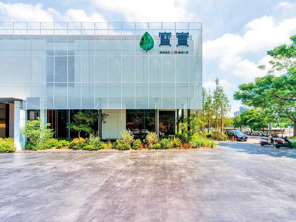 聯碩地產憑台南「國城寳實」一案，即撐起全年近五百億元接案量。(圖/聯碩地產提供)