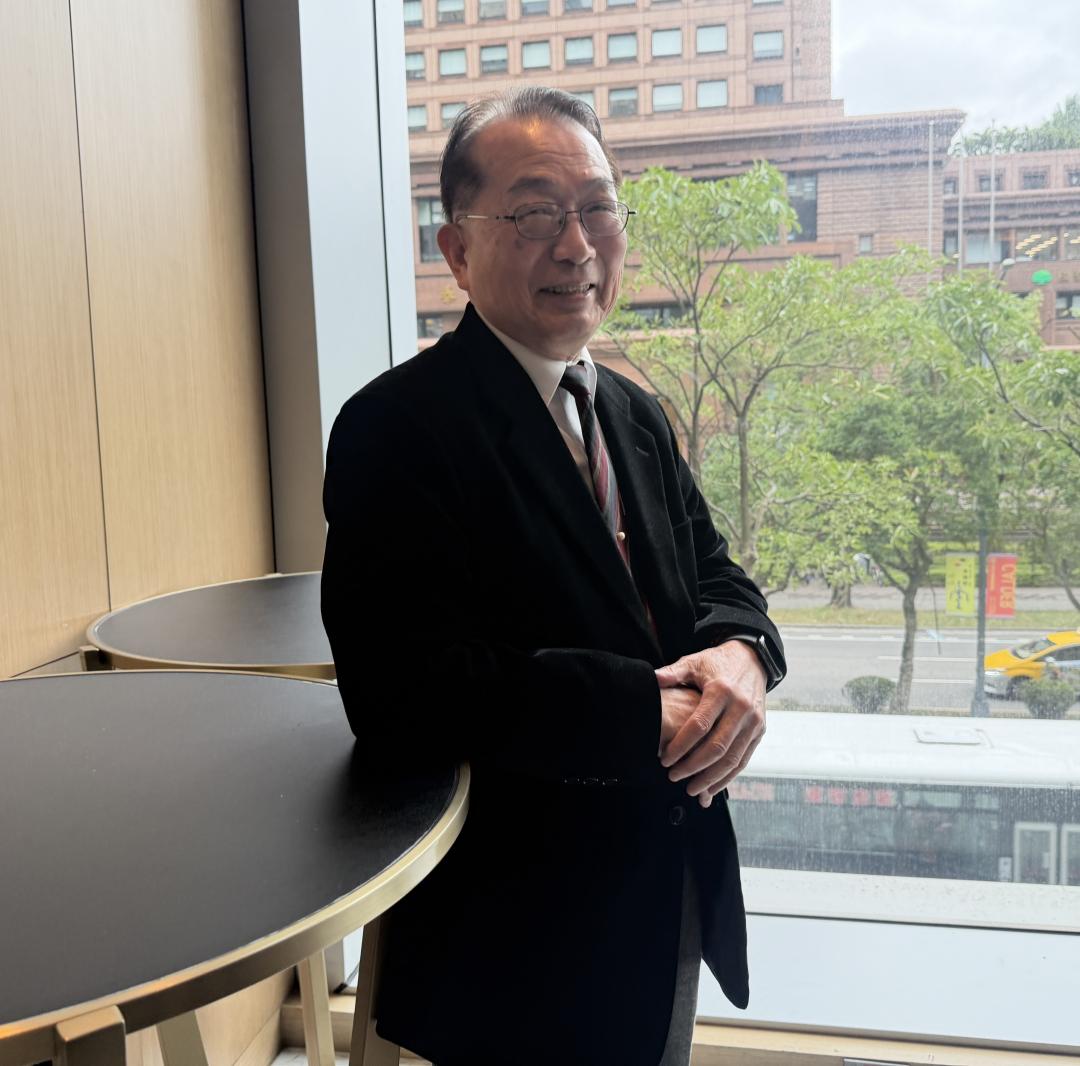 中工經營權之爭持續延燒。圖為中工董事長周志明。(記者朱語蕎攝)