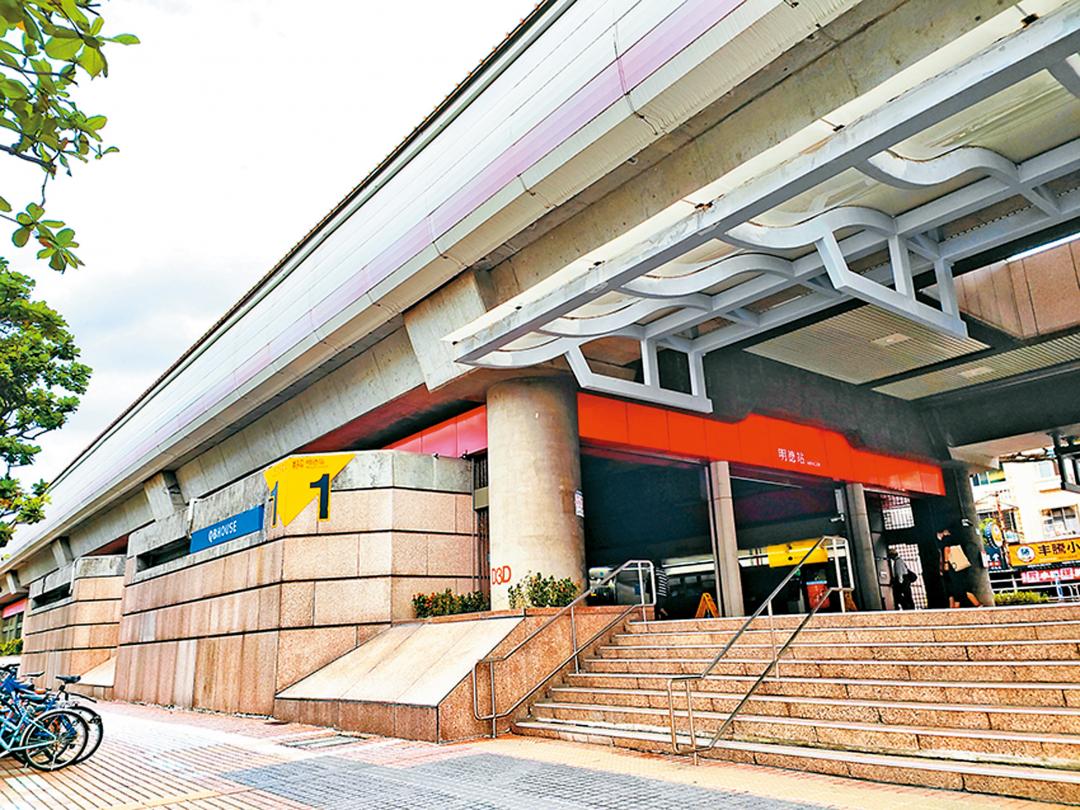 北士科透過淡水信義線可串聯大台北精華區。