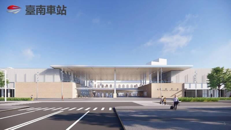 新臺南車站將進一步吸引私人運具移轉至軌道運輸，完美結合「硬體減碳」與「綠運輸移轉」雙重效益。(圖:鐵道局提供)