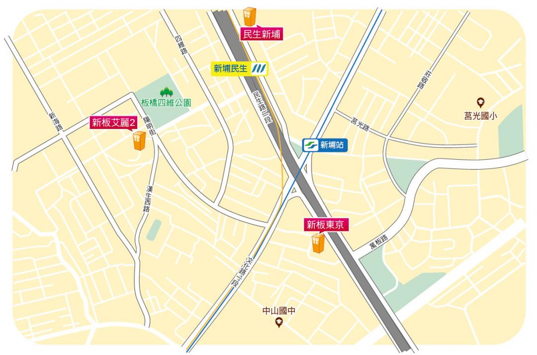 【台北】一站抵板橋車站!新埔生活圈機能強大擁雙捷 房價攻百萬