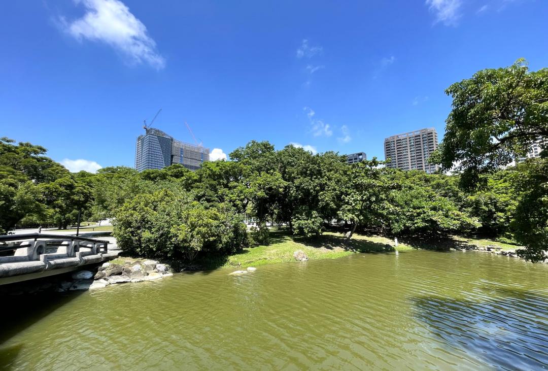 生活圈坐擁美術公園綠意水景。