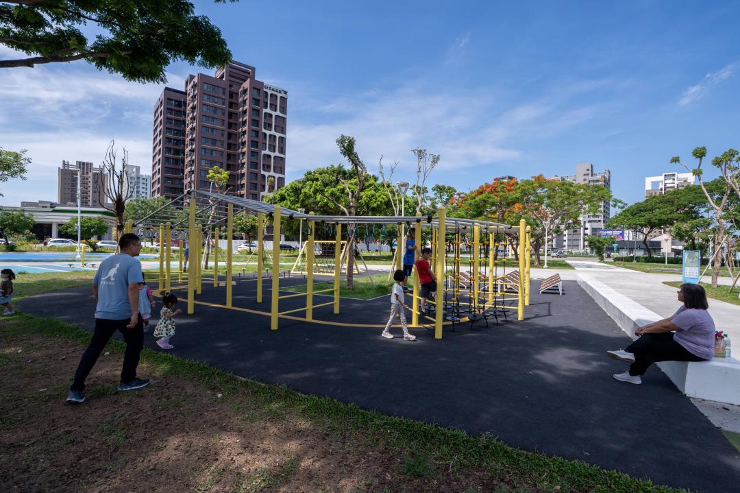 高大特區公園綠地遍佈。