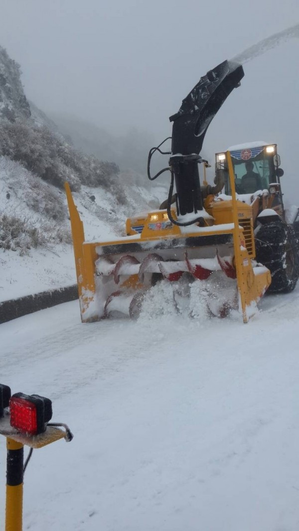 變形金剛鏟雪車合歡山出沒 生活 自由時報電子報