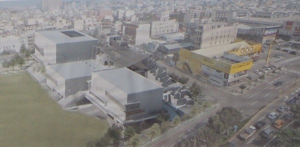 永華國民運動中心模擬圖。（記者洪瑞琴翻攝）