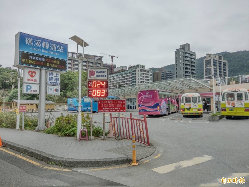 國光客運預計4月下旬開通礁溪轉運站至台北市圓山轉運站路線。（記者張議晨攝）