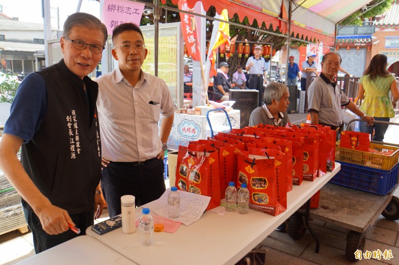 慶祝端午節 麥寮拱範宮擲筊贈「壓轎金」 - 自由電子報影音頻道