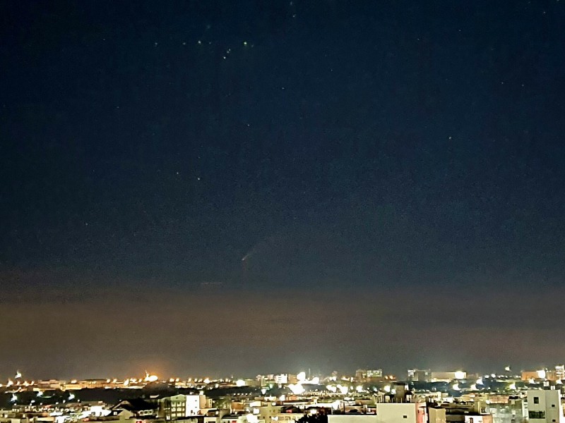 23年最亮彗星拍到了 竹塘校長分享手機 摘星 秘訣 生活 自由時報電子報