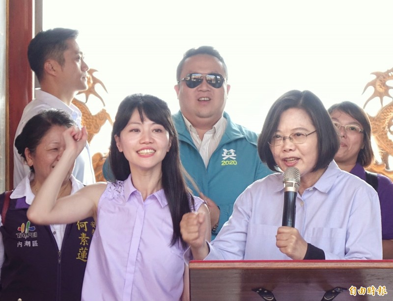 蔡英文：2020年要選能保護台灣、堅持主權的總統 - 政治 - 自由時報