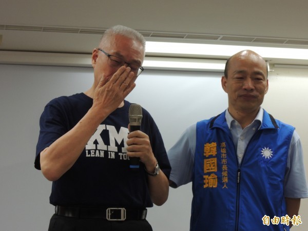 黃帝穎認為，韓國瑜的「白賊能力」，在各方面已超過吳敦義。（資料照）