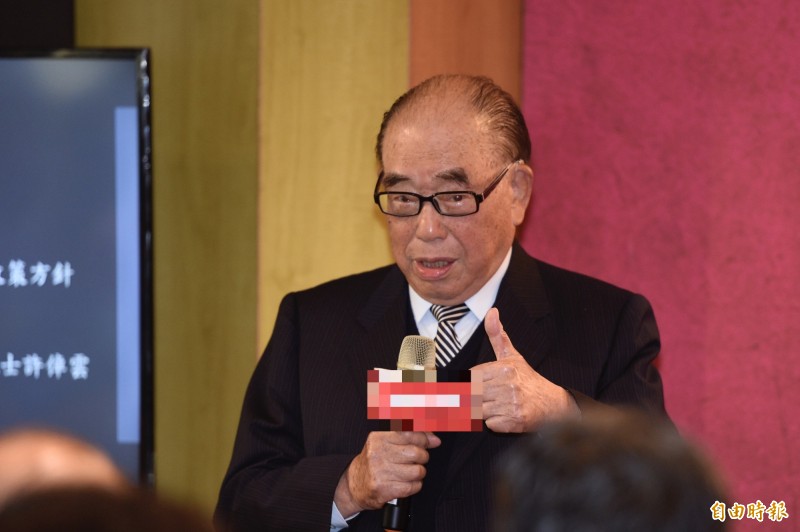 前行政院長郝柏村。（資料照）
