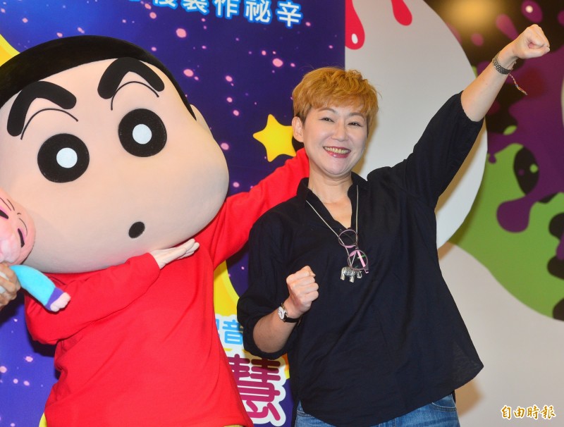 蔣篤慧為「小新」野原新之助配音超過10年，是許多台灣人童年的回憶。（資料照）