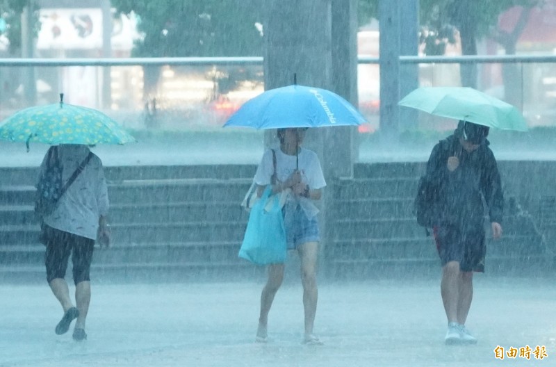 週二入夜起防大雨週三雨勢最強 生活 自由時報電子報