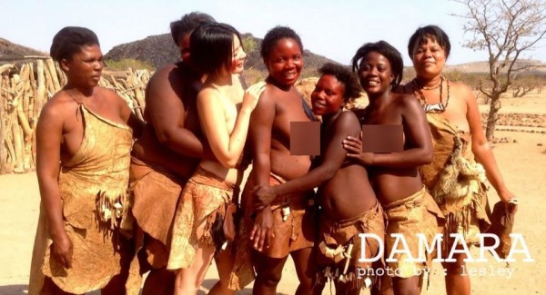 日本正妹攝影師前進非洲裸身感受原住民風情 國際 自由時報電子報