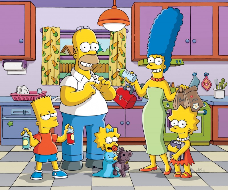 美國知名動畫《辛普森家庭》（The Simpsons）製片麥克孟德爾驚傳離世，享年54歲。（美聯社）