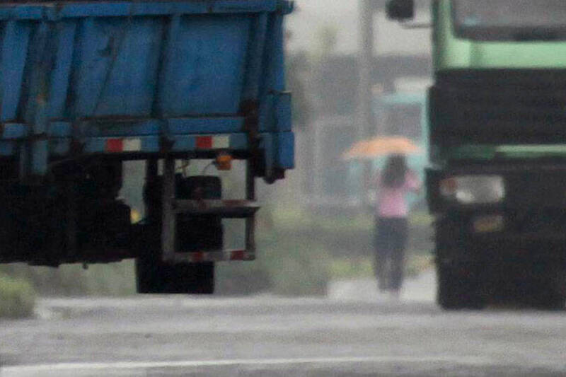 中國甘肅省定西市岷縣今天傳出車禍。示意圖。（路透，本報後製）
