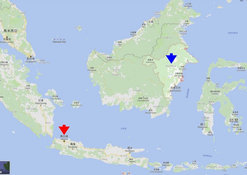 搬離雅加達 印尼新首都位在東加里曼丹省 美洲台灣日報
