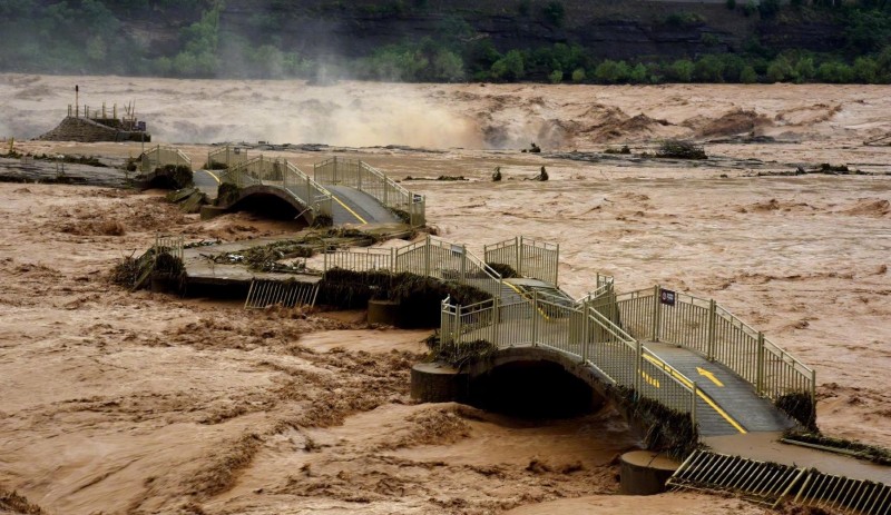 長江淹完黃河發威 今年第3號洪水形成西安600年古蹟受損 國際 自由時報電子報