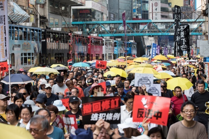 香港 反送中 遊行9日登場商家紛紛 公休 響應 許棟雄網站 隨意窩xuite日誌