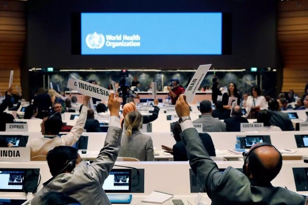 美國聯邦眾議院今天表決通過支持台灣重返世衛組織法案，要求美國國務卿研議策略，協助台灣重獲世界衛生組織（WHO）觀察員地位。（圖擷取自WHO官網）