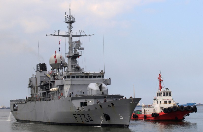 《路透》今(25)日獨家報導法國軍艦「葡月號」(Vendemiaire)4月初通過台灣海峽,對此法國軍方未有評論,但有不具名的官員表示,法國重申航行自由,法艦平均每年經過台灣海峽1次,向來保持低調。(路透) 《路透》今(25)日獨家報導法國軍艦「葡月號」(Vendemiaire)4月初通過台灣海峽,對此法國軍方未有評論,但有不具名的官員表示,法國重申航行自由,法艦平均每年經過台灣海峽1次,向來保持低調。(路透)