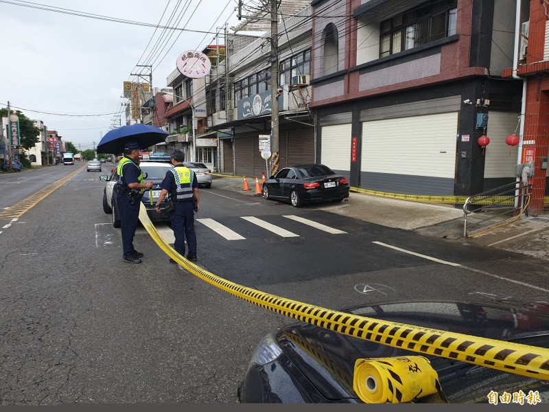 龍潭中正路街頭4日傳槍響，「貓霖幫」幫主江宗霖身中6槍死亡。（資料照，記者許倬勛攝）